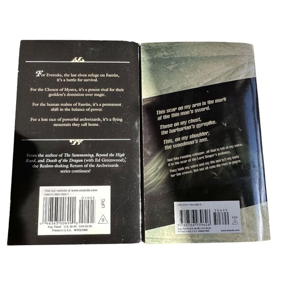 Forgotten Realms Paperback Set of 2 Books The Siege & Ghostwalker - Picture 2 of 6